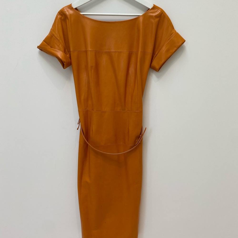 Authentic Gucci leather dress
